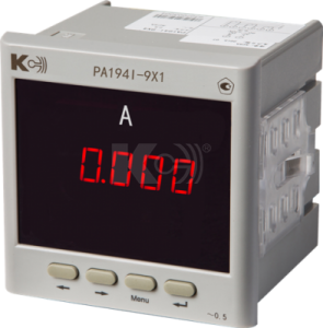 PA194I-9X1 Амперметр 1-канальный (базовая модификация, лицевая панель 96х96 мм)